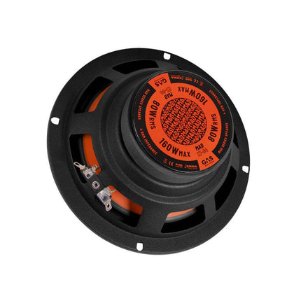 Gas Audio Power Gas Audio Power Gas Mad Level 1 Component Kit 6.5" voor Auto Geluidssystemen en Hoogwaardige Geluidskwaliteit Optimount 5