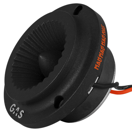 Gas Audio Power Gas Audio Power Gas Mad Level 1 Horn Tweeter 1" voor Auto Geluidssystemen en Hoogwaardige Geluidskwaliteit Optimount 3