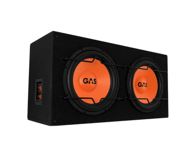 Gas -Audio -Power Gas Mad Level 1 beladenes Gehäuse 2x12 