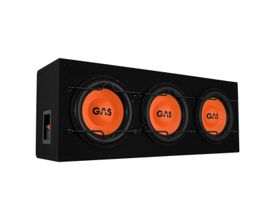 Gas -Audio -Power Gas Mad Level 1 beladenes Gehäuse 3x10 