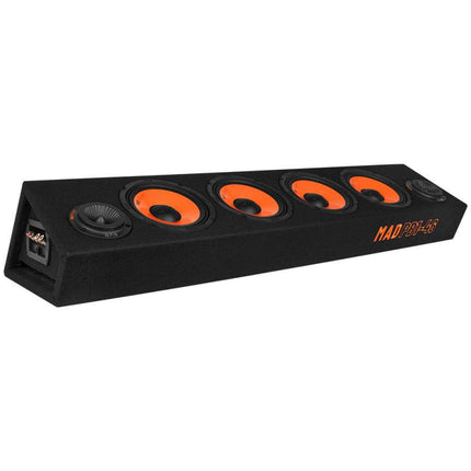 Gas Audio Power Gas Audio Power Gas Mad Level 1 Spl Board 4x65" 2x1" voor Auto Geluidssystemen en Hoogwaardige Geluidskwaliteit Optimount 5