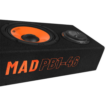 Gas Audio Power Gas Audio Power Gas Mad Level 1 Spl Board 4x65" 2x1" voor Auto Geluidssystemen en Hoogwaardige Geluidskwaliteit Optimount 2