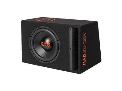 Gas -Audio -Power Gas Mad Level 2 beladenes Gehäuse 10 Zoll für Auto -Soundsysteme und hochwertige Schallqualität