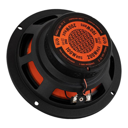 Gas Audio Power Gas Audio Power Gas Mad Level 2 Coaxial Speaker 6.5" voor Auto Geluidssystemen en Hoogwaardige Geluidskwaliteit Optimount 4