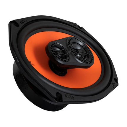 Gas Audio Power Gas Audio Power Gas Mad Level 2 Coaxial Speaker 6x9" voor Auto Geluidssystemen en Hoogwaardige Geluidskwaliteit Optimount 4