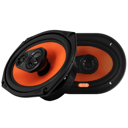 Gas Audio Power Gas Audio Power Gas Mad Level 2 Coaxial Speaker 6x9" voor Auto Geluidssystemen en Hoogwaardige Geluidskwaliteit Optimount 1