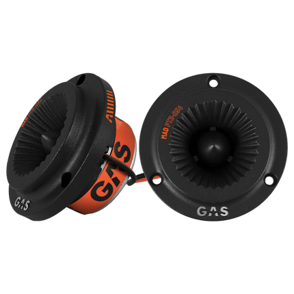 Gas Audio Power Gas Audio Power Gas Mad Level 2 Horn Tweeter 1" voor Auto Geluidssystemen en Hoogwaardige Geluidskwaliteit Optimount 6