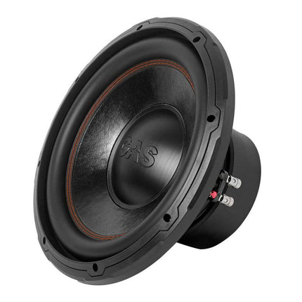 Gas Audio Power Gas Audio Power Gas Mad Level 3 Subwoofer 12" 2x2 Ohm voor Auto Geluidssystemen en Hoogwaardige Geluidskwaliteit Optimount 6