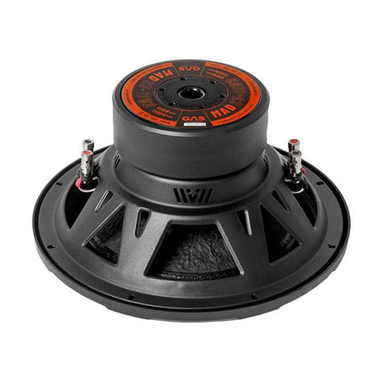 Gas Audio Power Gas Audio Power Gas Mad Level 3 Subwoofer 12" 2x2 Ohm voor Auto Geluidssystemen en Hoogwaardige Geluidskwaliteit Optimount 4
