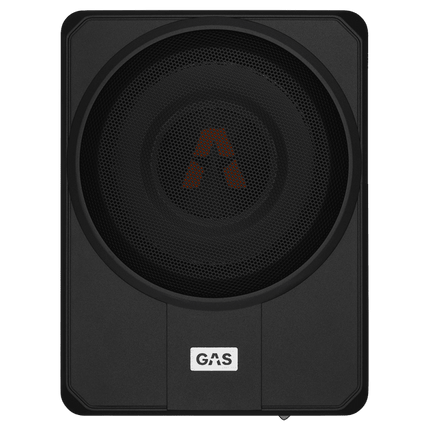 Gas Audio Power Gas Audio Power Gas Max Level 1 Amplified Underseat Subwoofer 10" voor Auto Geluidssystemen en Hoogwaardige Geluidskwaliteit Optimount 5
