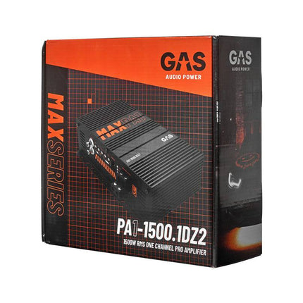 Gas Audio Power Gas Audio Power Gas Max Level Pa1 Mono Amplifier 2ohm voor Auto Geluidssystemen en Hoogwaardige Geluidskwaliteit Optimount 3