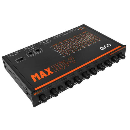 Gas Audio Power Gas Audio Power Gas Max Versterker ½din 7 - band Eq 6v Pre - outs voor Auto Geluidssystemen en Hoogwaardige Geluidskwaliteit Optimount 5