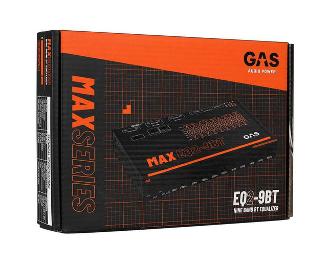 Gas Audio Power Gas Max Versterker ½din 9 - band Eq With Bluetooth 6v Pre - outs voor Auto Geluidssystemen en Hoogwaardige Geluidskwaliteit - VCTparts.nl