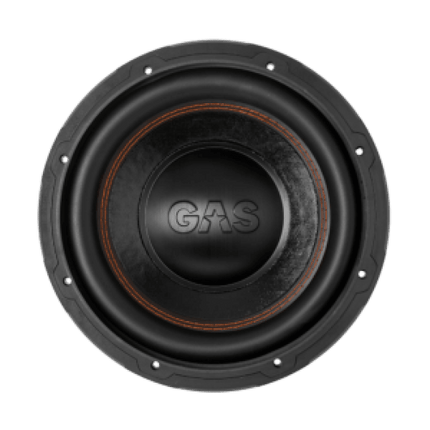 Gas Audio Power Gas Audio Power Mad Level 3 Subwoofer 10" 2x2 Ohm voor Auto Geluidssystemen en Hoogwaardige Geluidskwaliteit Optimount 4