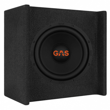 Gas Audio Power Gas Audio Power Pasklare Subwoofer Kist 8 inch 250W RMS - voor verschillende bedrijfswagens Optimount 1