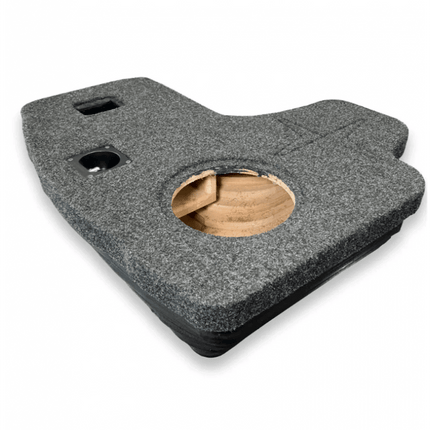Gas Audio Power Gas Audio Power Pasklare Auto Subwoofer voor Diepe Bas en Premium Geluidset Polestar 2 Optimount 2