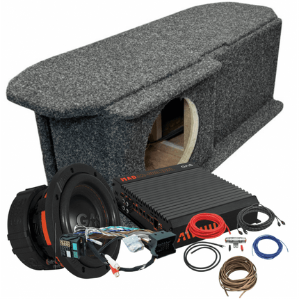 Gas Audio Power Gas Audio Power Pasklare Subwoofer Set voor Audi Q4, VW ID.4, VW ID.5 en Skoda Enyaq Optimount 1