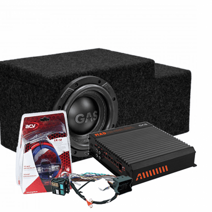 Gas Audio Power Gas Audio Power Pasklare Subwoof Set Volkswagen Id Buzz 3 - zits voor Auto Geluidssystemen en Hoogwaardige Geluidskwaliteit Optimount 8