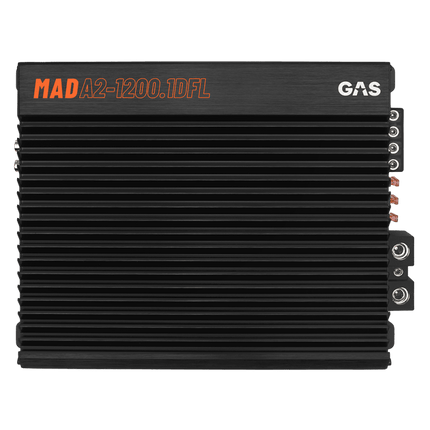 Gas Audio Power Gas Mad Level 2 Mono Amplifier - voor Auto Geluidssystemen en Hoogwaardige Geluidskwaliteit Optimount 4
