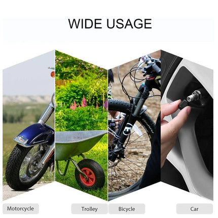 VCTparts Gele Universele Ventieldoppen / Ventieldopjes - Geel (4 stuks) Anti - lek Luchtdicht Roestbescherming [Auto - Motor - Scooter - Fiets] NORGOS 5