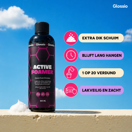 Glossio Active Foamer Werkende Schuim 500ML – Productfoto 2