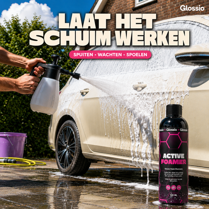 Glossio Active Foamer Werkende Schuim 500ML – Productfoto 3
