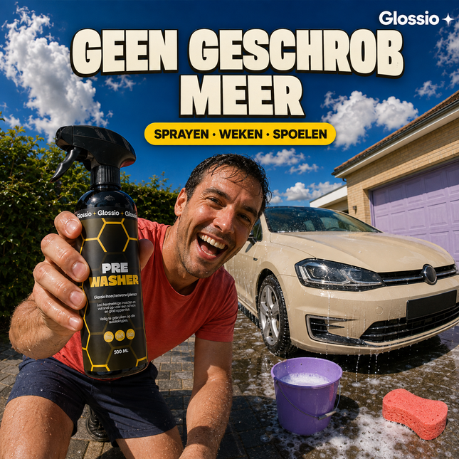 Glossio Active Pre Washer Vuil Insectenverwijderaar – Productfoto