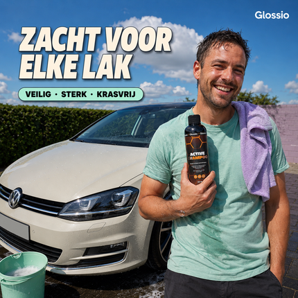 Glossio Active Shampoo Werkende Zeep 500ML – Productfoto