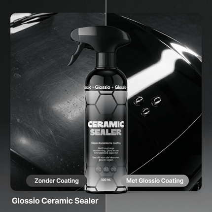 Glossio Glossio Ceramic Sealer Premium Keramische Coating 500ML - Krachtig Tegen Vuil en Water voor een Glanzend en Langdurig Beschermd Autoresultaat Glansz 3