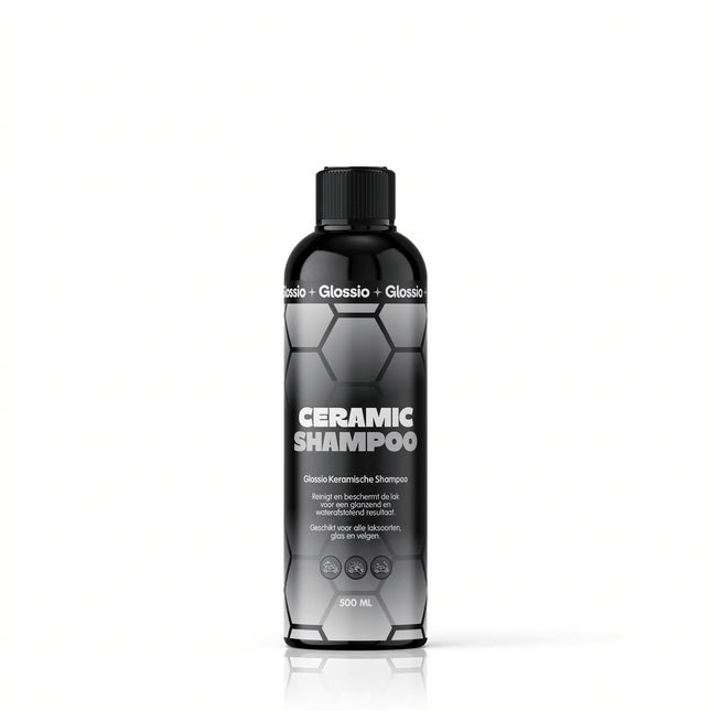 Glossio Glossio Ceramic Shampoo Premium Keramische Zeep 500ML - Diepe Reiniging en Langdurige Bescherming voor Auto Lak en Oppervlakken Glansz 1