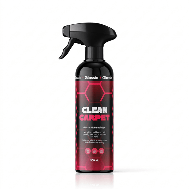 Glossio Glossio Clean Carpet 500ML Tapijtreiniger voor Auto Bekleding - Verwijdert Hardnekkige Vlekken en Vuil uit Automatten en Stoffen Interieur Glansz 1
