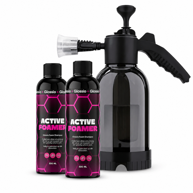 Glossio Combideal Snow Foam Set – Productfoto