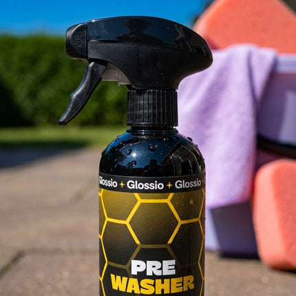 Glossio Glossio Active Pre Washer Premium Vuil en Insectenverwijderaar 500ML - Krachtige Auto Voorreiniger voor Hardnekkig Vuil en Insecten zonder Schade Glansz 9