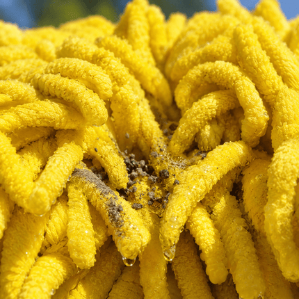 Glossio Glossio Auto Reinigings Washandschoen Washmitt met Absorberende Microvezel voor Streeploos Glansresultaat Geel AMiO 10