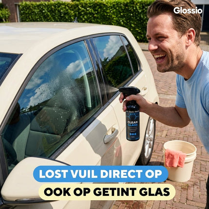 Glossio Glossio Clean Glass Premium Ruitenreiniger 500ML - Streeploze Glasreiniger voor Autoruiten met Krachtige Vuilverwijdering en Kristalhelder Resultaat Glansz 7