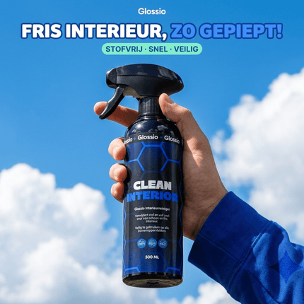 Glossio Glossio Clean Interior Premium Interieurreiniger 500ML - Krachtige Allesreiniger voor Auto Interieur met Frisse en Veilige Afwerking Glansz 11