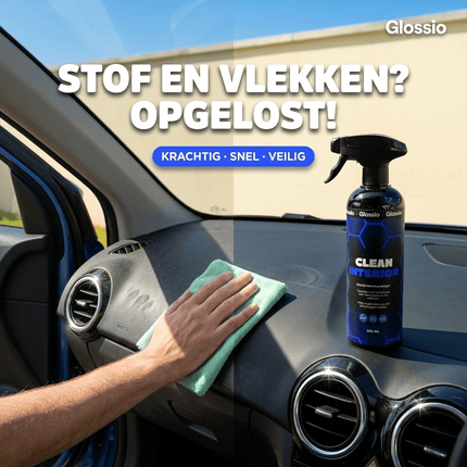 Glossio Glossio Clean Interior Premium Interieurreiniger 500ML - Krachtige Allesreiniger voor Auto Interieur met Frisse en Veilige Afwerking Glansz 4