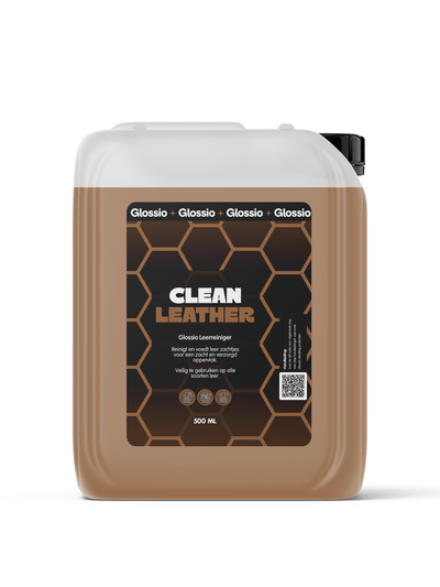 Sauberes Lederpremium Leer & Alcantara Cleaner 500 ml leistungsfähig gegen Schmutz für ein mattes Finish