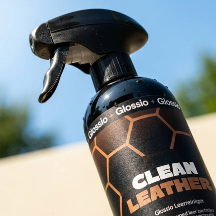 Glossio Glossio Clean Leather Premium Leer en Alcantara Reiniger 500ML – Voor een Dieptereiniging en Matte Afwerking Glansz 5