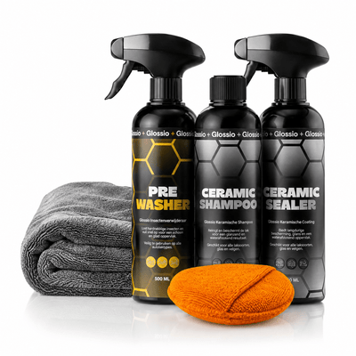Combideal Clean Innenraumreiniger mit Mikrofasertuch und Detailpinsel