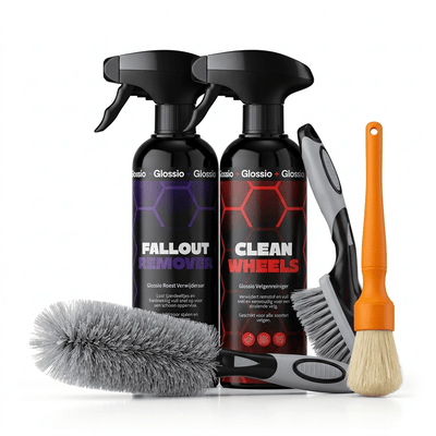 Combideal Clean Innenraumreiniger mit Mikrofasertuch und Detailpinsel