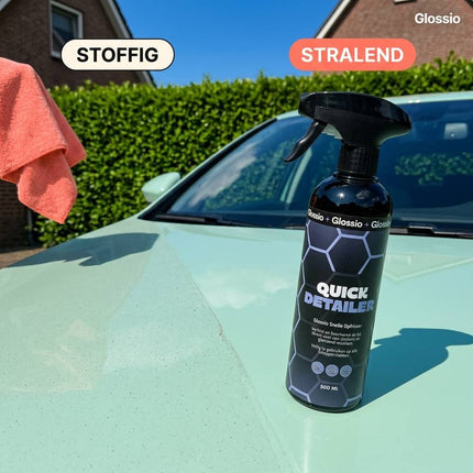 Glossio Glossio Combideal Winterklaar Pakket – Bescherming tegen Strooizout met Active Shampoo, Plastic/Rubber Restore en Quick Detailer Combideal 10