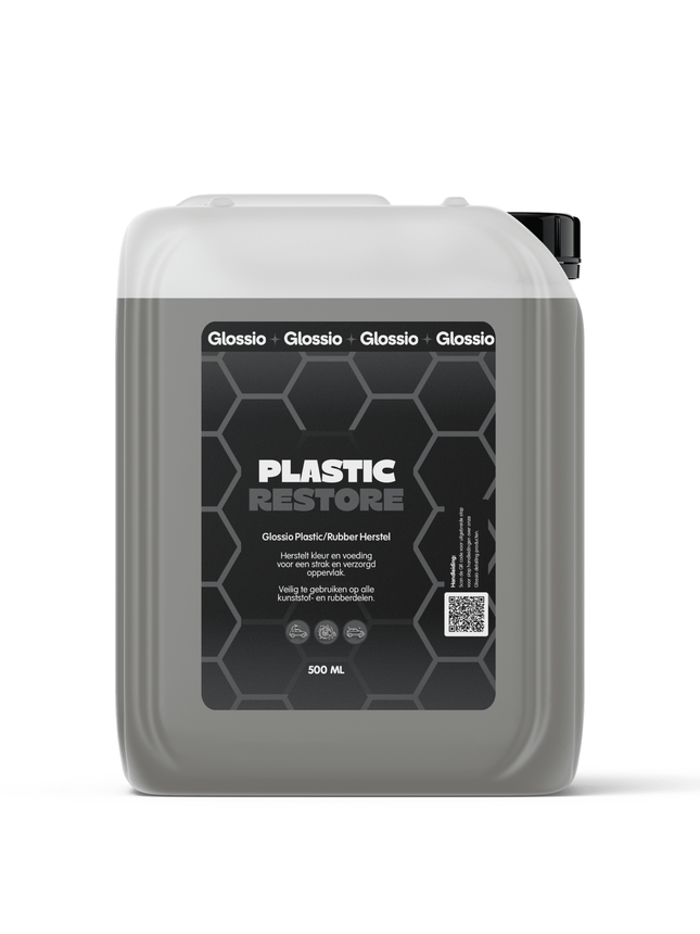 Glossio Glossio Plastic/Rubber Restore Premium 25L - Professioneel Kleurherstel voor Kunststof &amp; Rubber - Grootverpakking Jerrycan Glansz 1
