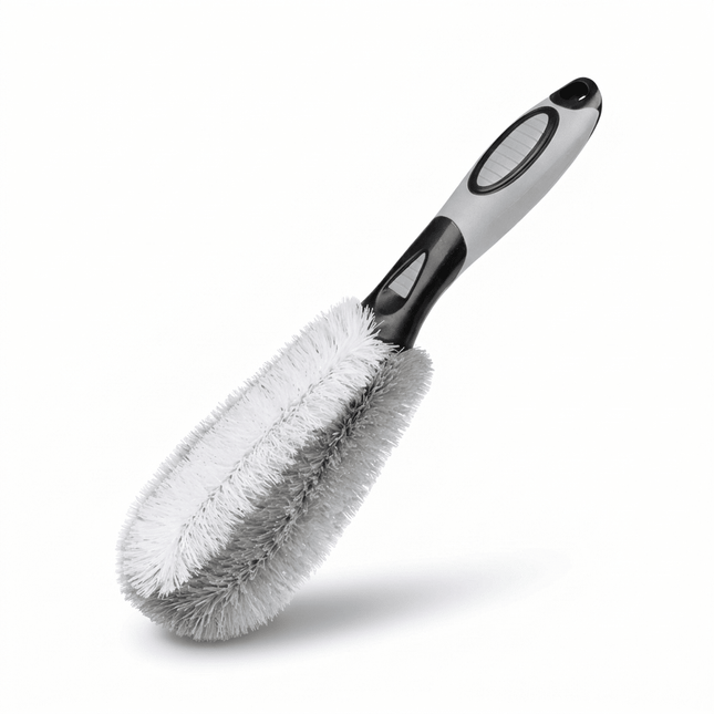 Glossio Glossio Harde Detailing Velgenborstel voor Krasvrije Hardnekkige Reiniging Grijs AMiO 1