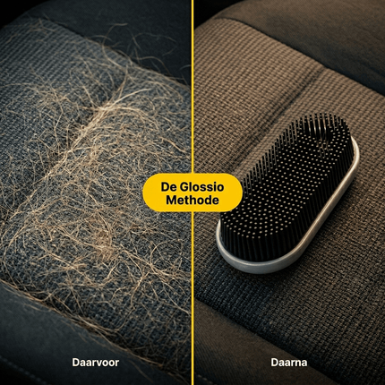 Glossio Glossio Huisdieren Haar Verwijder Borstel voor Interieur Bekleding en Vloermatten Grijs AMiO 5