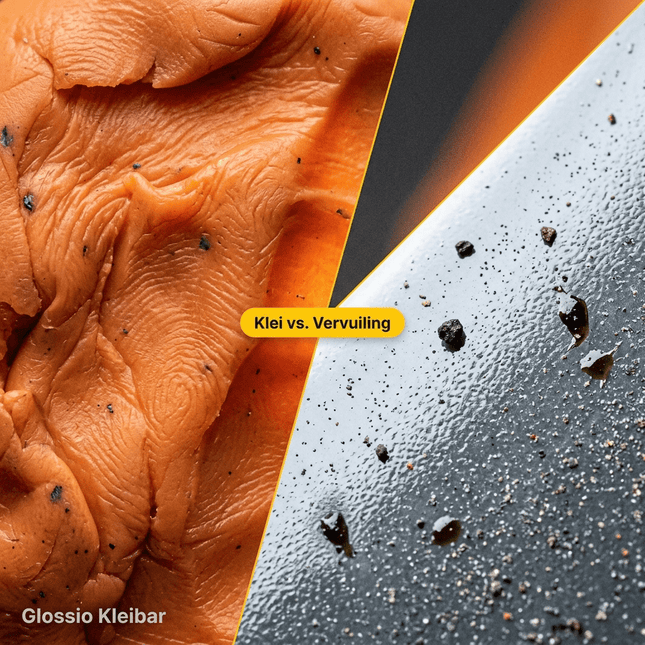 Glossio Glossio Klei 100gr voor het Verwijderen van Vastzittend Vuil Oranje NORGOS 2