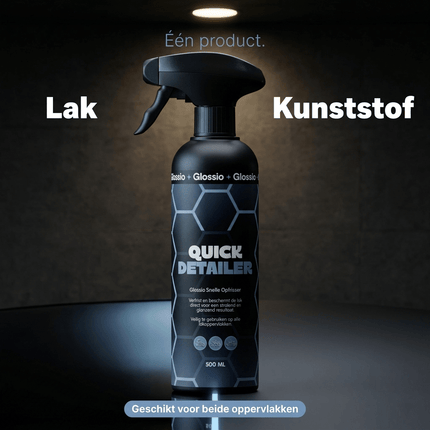 Glossio Glossio Quick Detailer 500ML Auto Lak Reiniger - Snelle Glans Bescherming en Stofverwijdering voor Lak en Kunststof Oppervlakken Zonder Strepen Glansz 8