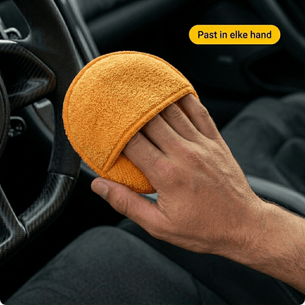 Glossio Glossio Zachte Microvezel Applicator voor een Gelijkmatige Aanbrenging Oranje NORGOS 4