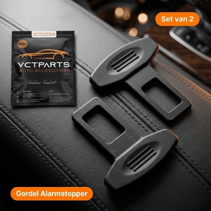 VCTparts Gordel Alarmstopper Clip Universeel – Voorkomt Gordelwaarschuwing – Set van 2 Stuks PAT Europe 2