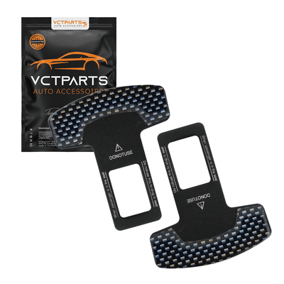 Gürtelclip Alarm Stopper Schwarzer Kohlenstoff (Set)